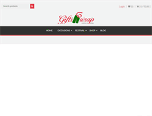 Tablet Screenshot of giftsnwrap.com